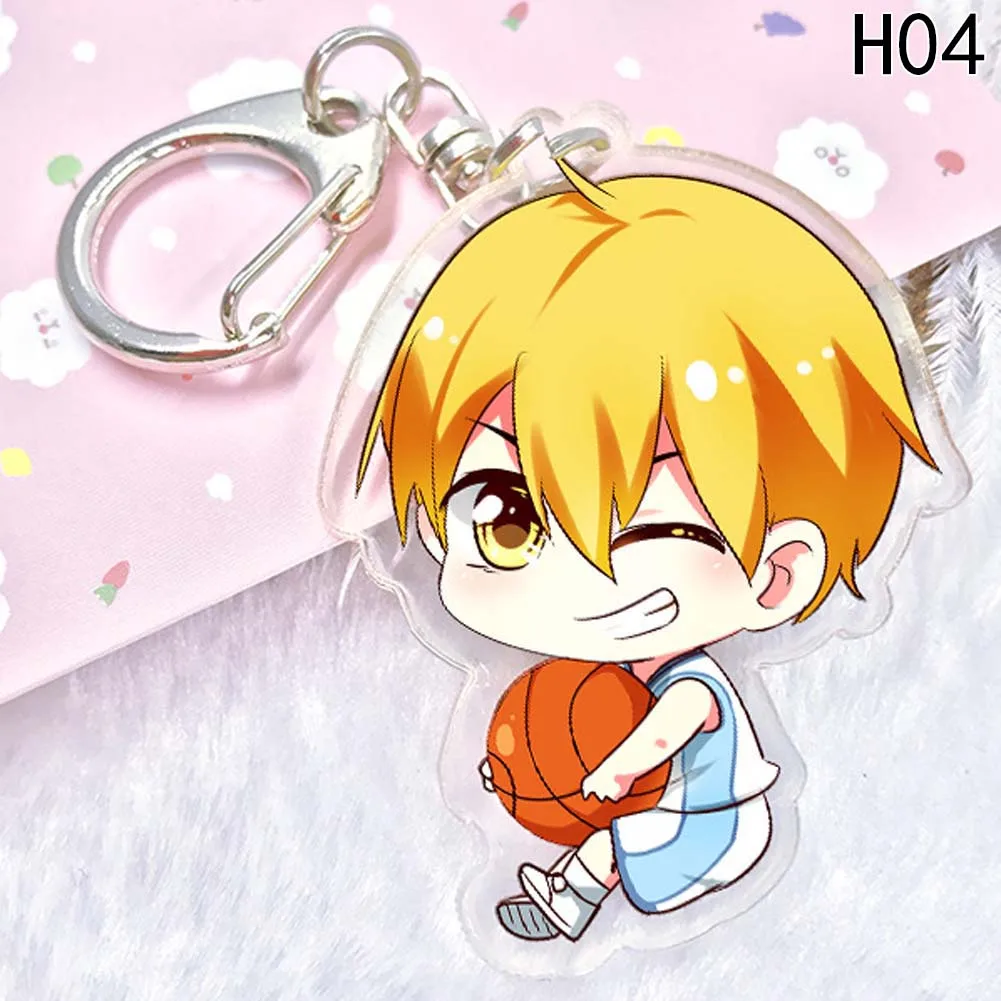 Акриловый брелок Kuroko без корзины подвеска для автомобильного ключа аксессуары