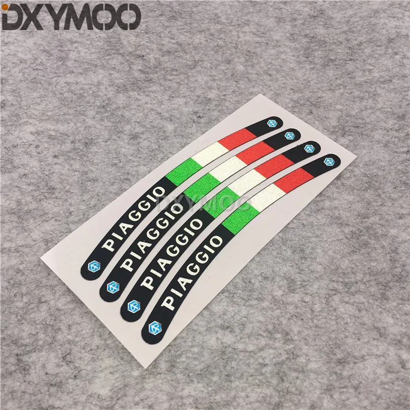 Italia 10~15inch Motorcycle Wheel Sticker Decals forRacing Italy Piaggio Vespa Car Styling | Автомобили и мотоциклы