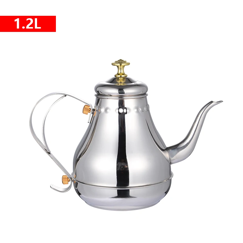 Кувшин для воды Silver заварочный чайник из нержавеющей стали с фильтром длинным