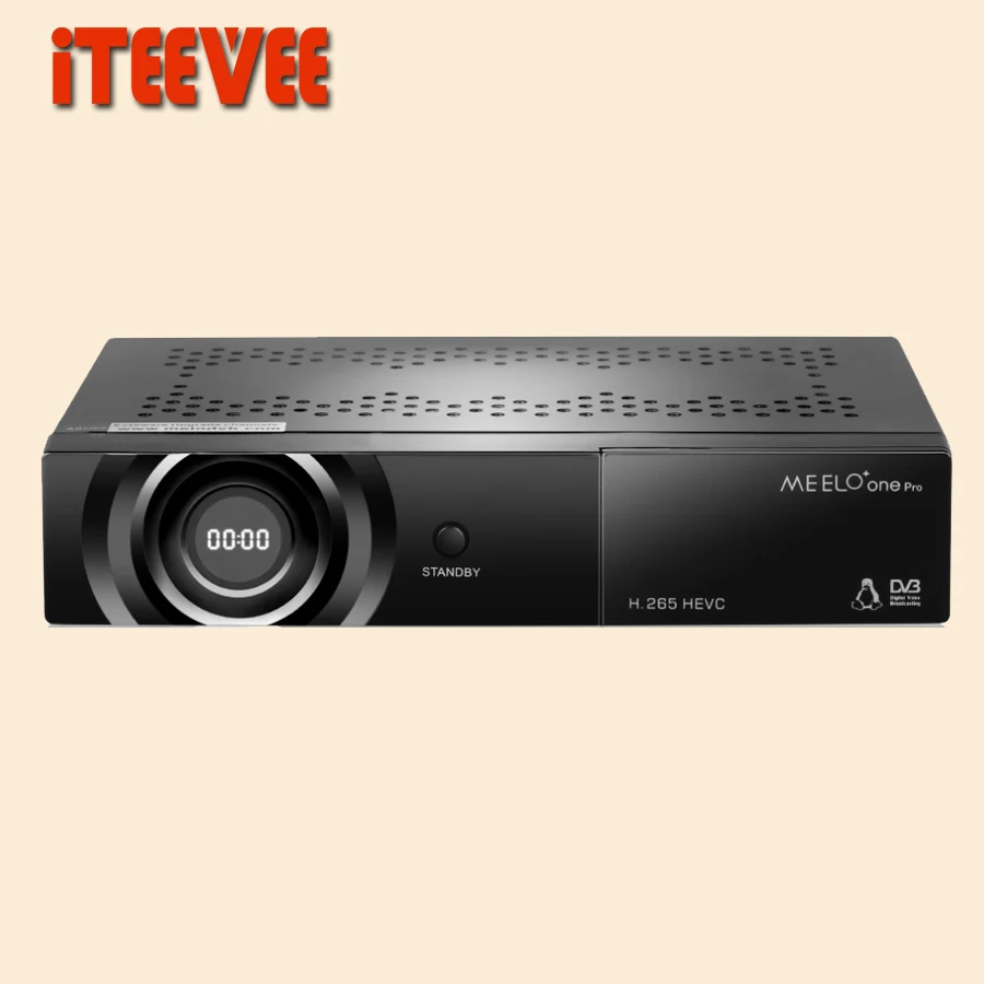 1 шт. ME ELO+ PLUS Горячая full HD спутниковый ТВ приемник MEELO ONE PRO H.265/HEVC/AVC