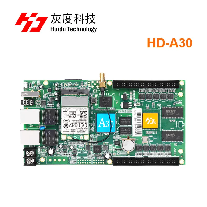 HD A30 1024*512 rgb Полноцветный комнатный наружный светодиодный контроллер