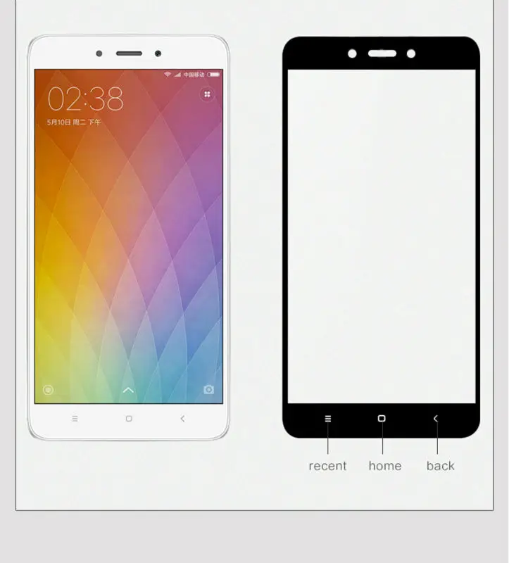 Для Xiaomi Redmi Note 4X защита экрана Mocolo полное покрытие 9H Закаленное стекло пленка для Redmi Note 4 защита экрана