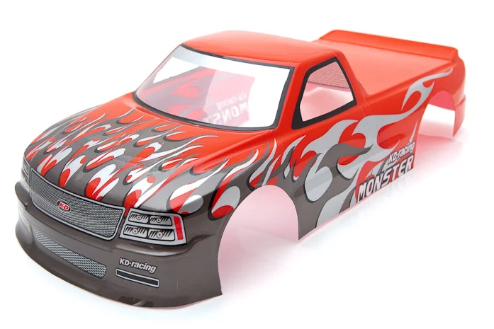 розовато-Серый 1/10 rc автомобильные аксессуары 1/10 rc автомобильный Корпус Корпуса для 1:10 rc автомобиль размер: 190 мм-195 мм несколько вариантов - Цвет: розовато-Серый