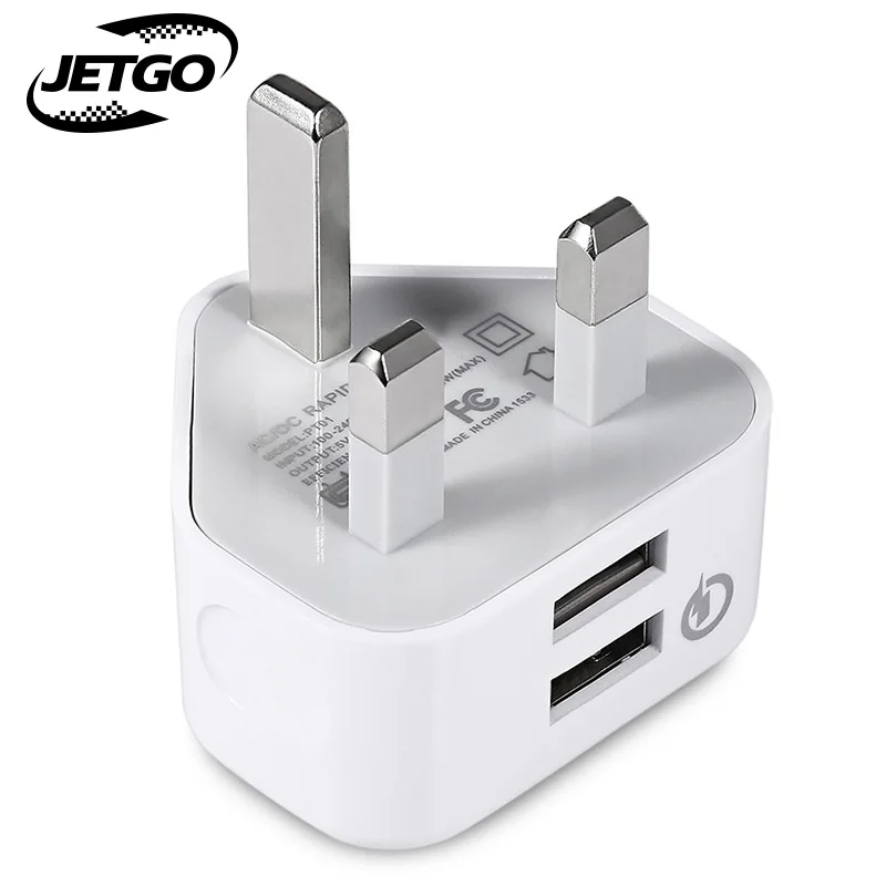 Jetgo USB Зарядное устройство Путешествия стены адаптер QC2.0 Портативный