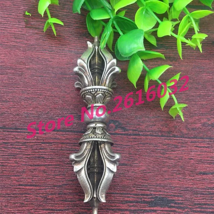 Коллекция с серебряным покрытием бронзовая Пест Ваджра JiangMo буддийский