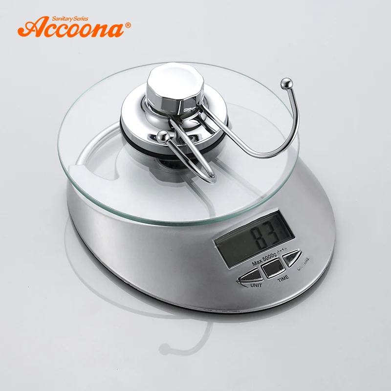 Accoona хромированный крючок на присоске кухонные удобные крючки для детской стены |