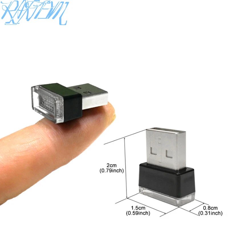 Автомобильный стиль USB атмосферный светодиодный светильник для KIA Rio K2 K3 K4 K5 KX3 KX5
