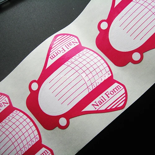 100 шт. Французский акриловый УФ-гель для наращивания формы дизайна ногтей