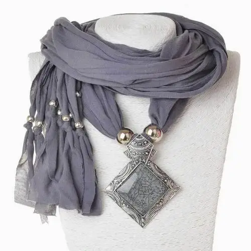 2018 Limited Hijab Winter Scarf 180*40cm Pendant Alloy Polyester Pure Color 180 Ms X40cm Accessories Sell Like Hot Cakes | Аксессуары