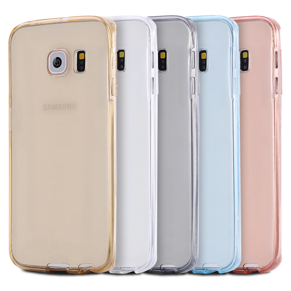 Прозрачный чехол с полным покрытием для iPhone 11 Pro Max Xs XR X 7 8 5 5S 6 6S Plus TPU 360 градусов
