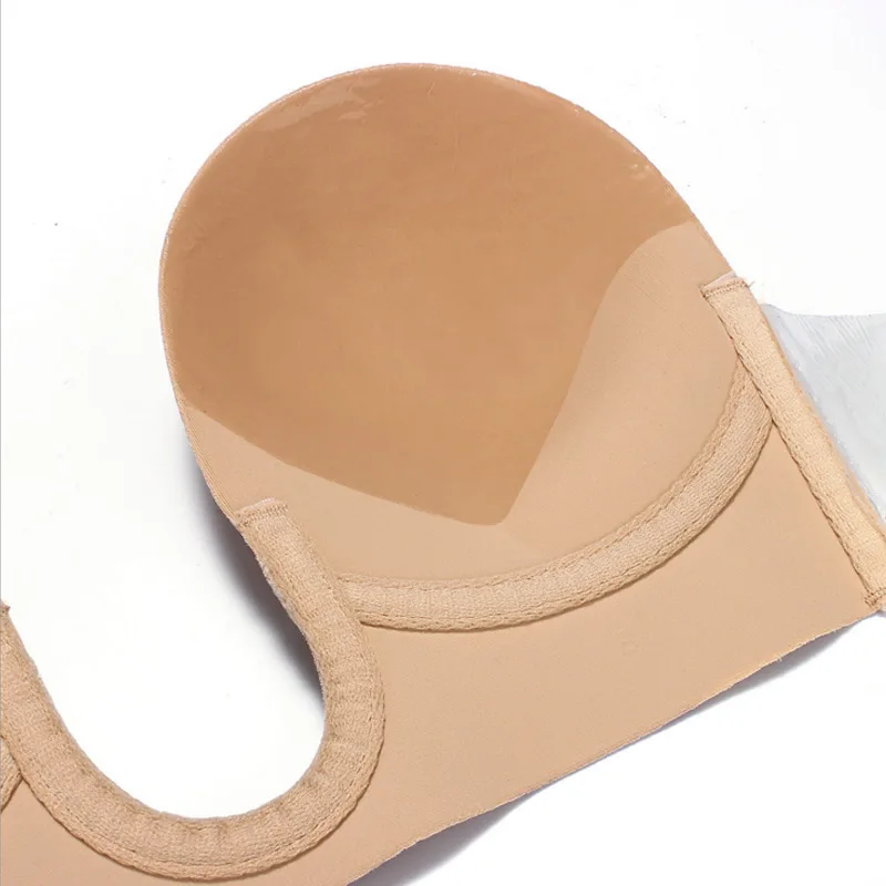 Бюстгальтер невидимка KEYING Женский однотонный силиконовый Бралетт без бретелек с