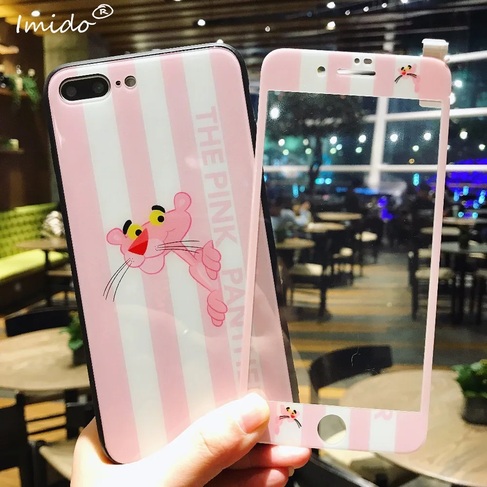Горячая продажа панели телефона с рисунком + протектор экрана для IPhone X 6 S 7 8 Plus iPhone