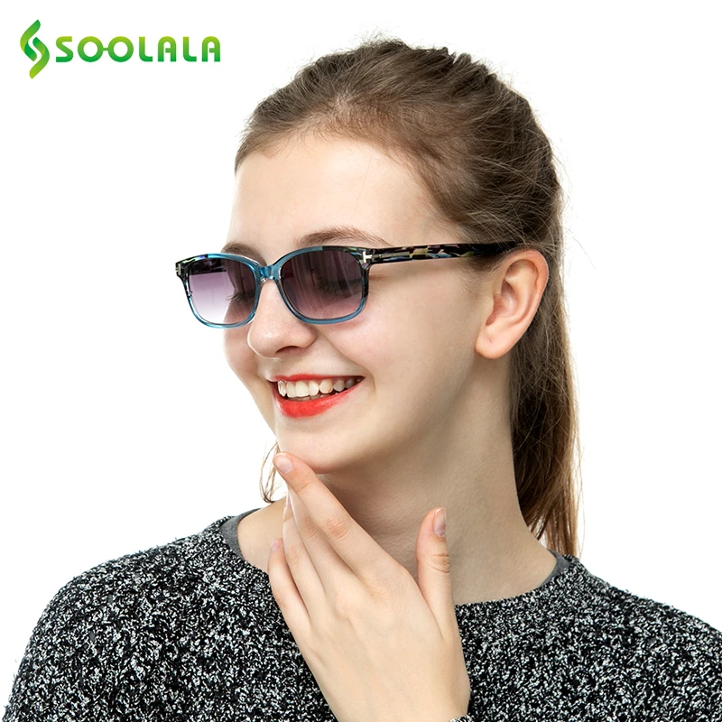 SOOLALA солнцезащитные очки, очки для чтения, Для женщин Для мужчин Лупа диоптрий очки+ 1,0 1,5 2,0 2,5 3,0 3,5 4,0
