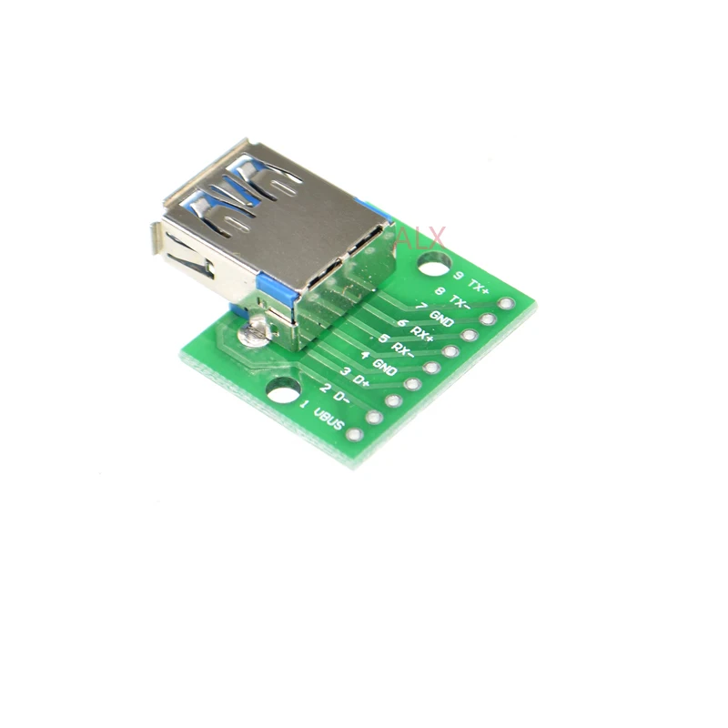 5 шт. адаптер для розетки USB типа А 3 0 2 54 мм | Обустройство дома