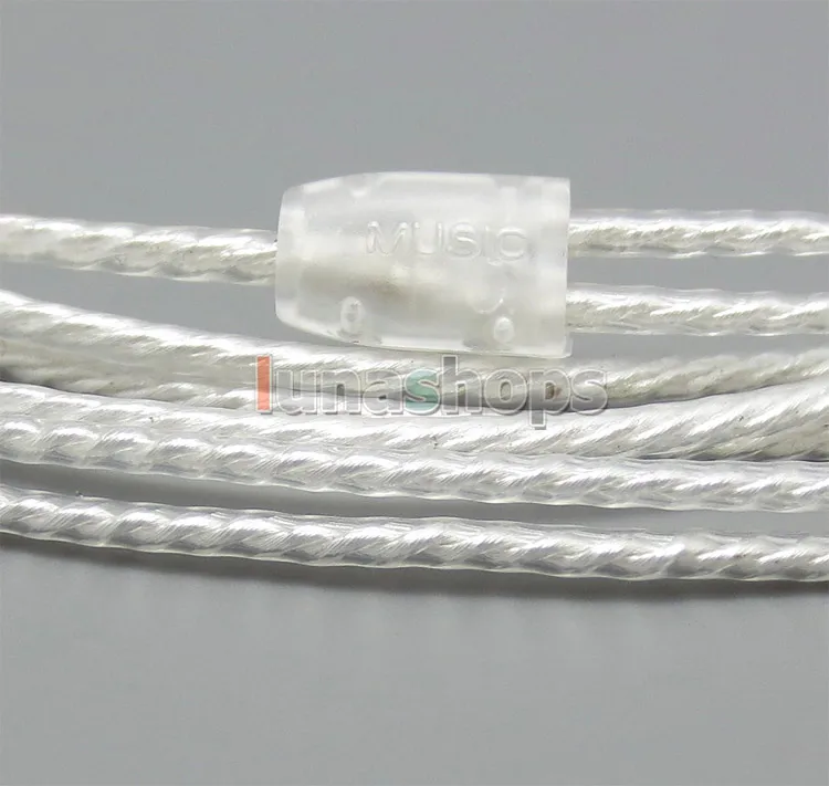 LN004672 6N OCC серебряный шнур с покрытием хедафон кабель для Shure shure srh1440 srh1840 SRH1540