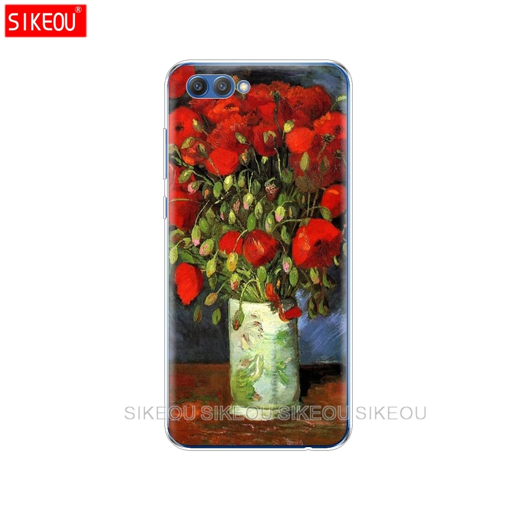 Силиконовый чехол для телефона Huawei Honor 10 V10 3c 4C 5c 5x 4A 6A 6C pro 6X 7X 6 7 8 9 LITE Renaissance Van Gogh