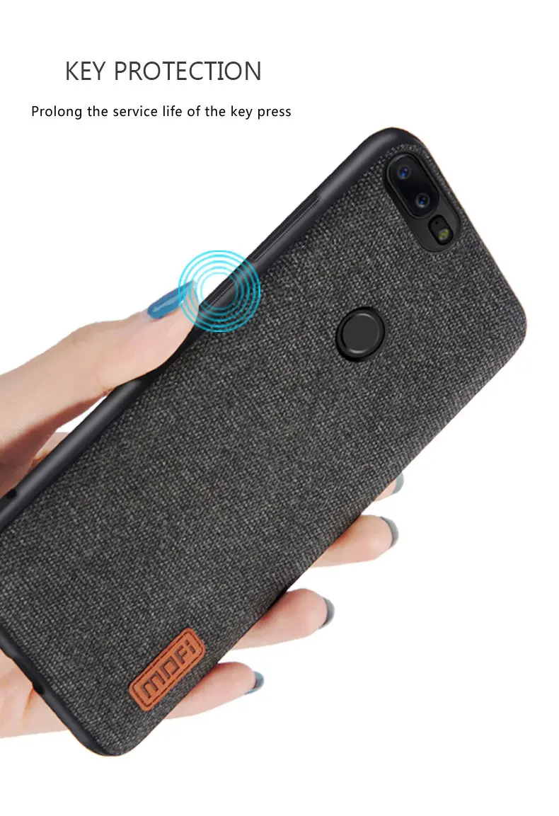 Чехол для oneplus 5 t, MOFI One Plus, 5 T, задний Жесткий Чехол, мягкий силиконовый чехол с краями, деловой чехол для 1+ 5 t, полный Чехол OP5T, чехол