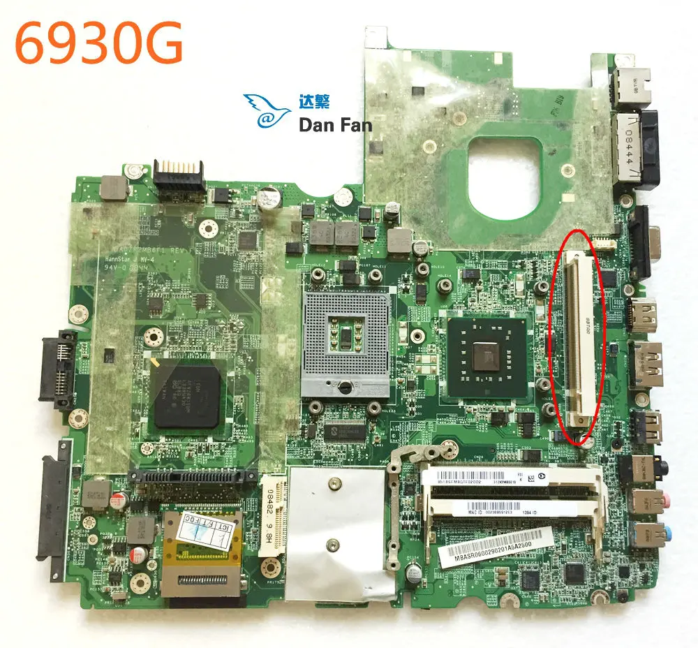 

Материнская плата для ноутбука ACER Aspire 6930G MBASR06002 DA0ZK2MB6F1Mainboard 100% протестирована Полная работа