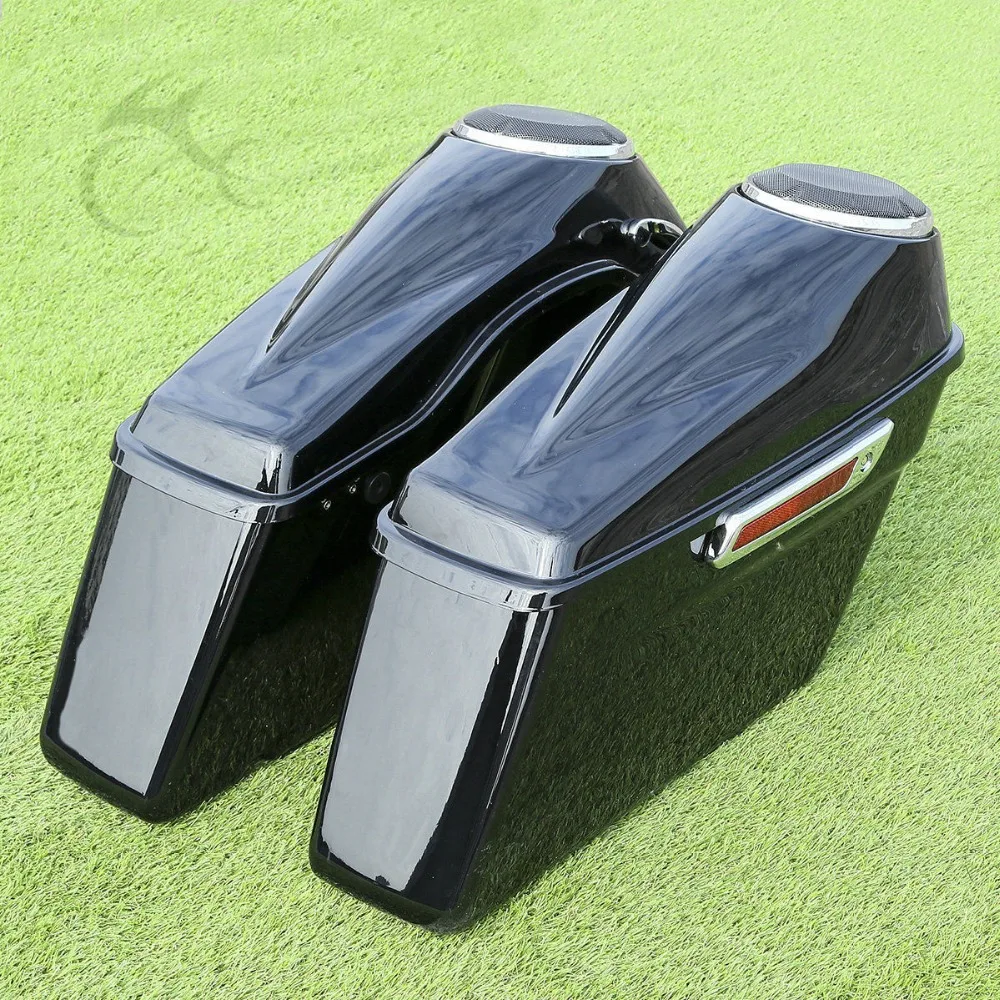 Мотоцикл 6 1/2 &quotспикер сумка для Harley Touring Electra Glide Street Road King 2014-2020 | Автомобили и