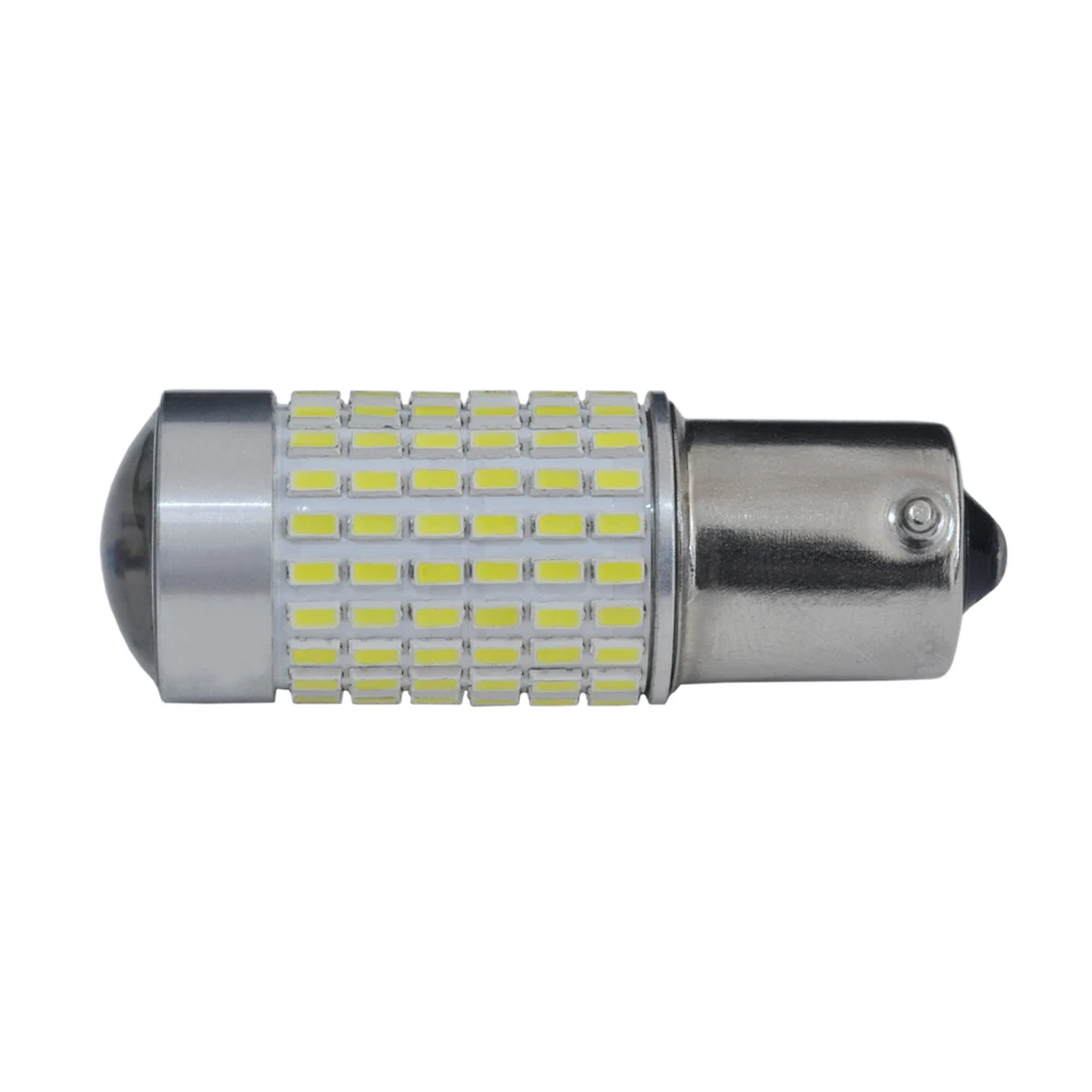 JIACHI 100 шт./лот Авто Запчасти 1156 BA15S P21W светодиодный 3014SMD 144 светодиодный s Поворотная сигнальная лампа задний фонарь Ксеноновые лампочки белый 12-24 V