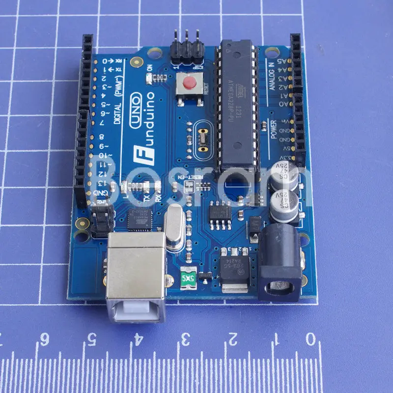 Funduino UNO 2011 Atmega328p-пу микроконтроллер Arduino Compatibl IDE кабель USB | Лампы и освещение