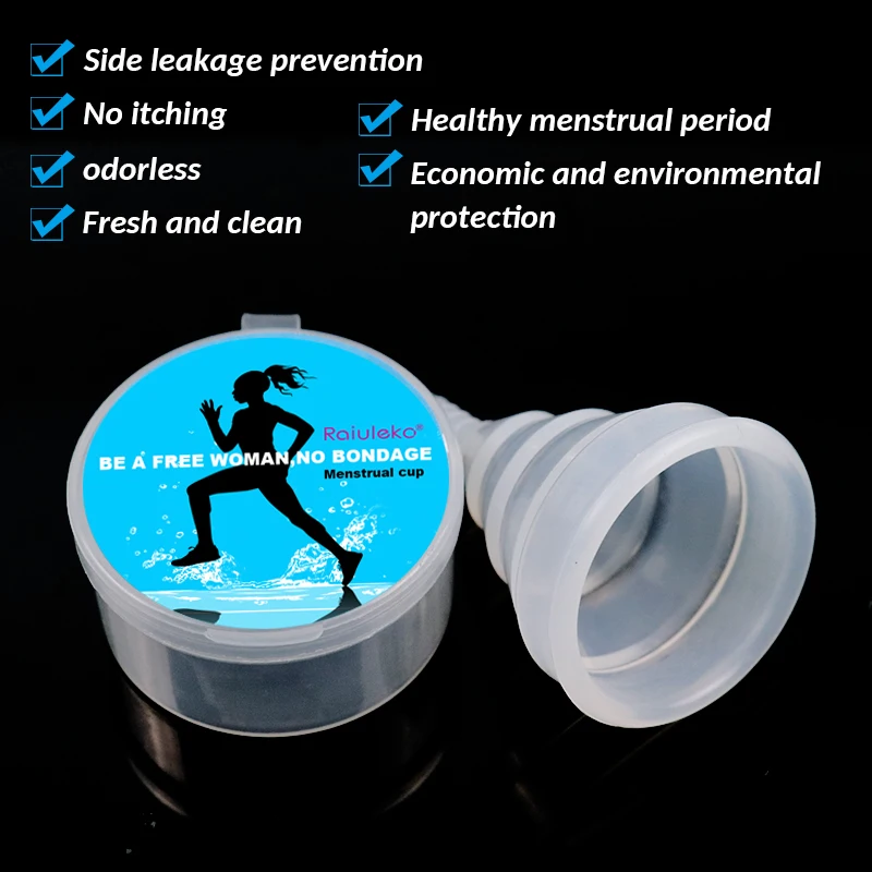 Женственная гигиена менструальная чаша многоразовая медицинская силиконовая