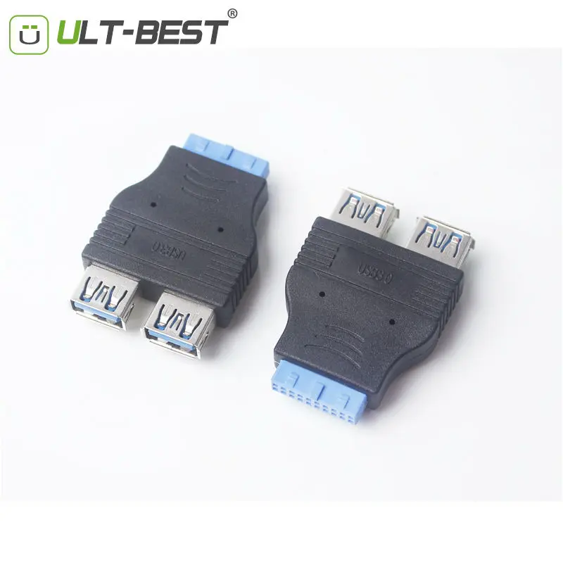 Адаптер концентратор для материнской платы Asus Acer Gigabyte|motherboard header connector|usb3.0 adapterusb3.0