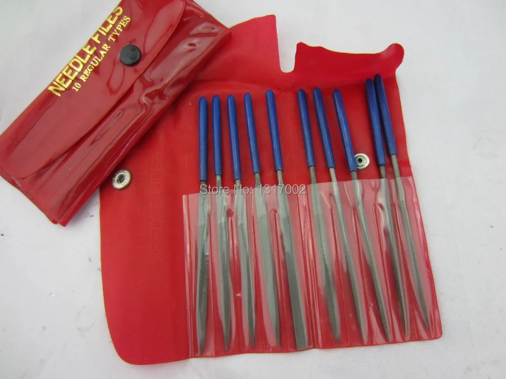 Бесплатная доставка 5 * 180mm10pc/лот GH279-2 полукруглая ручка файлы золото серебро