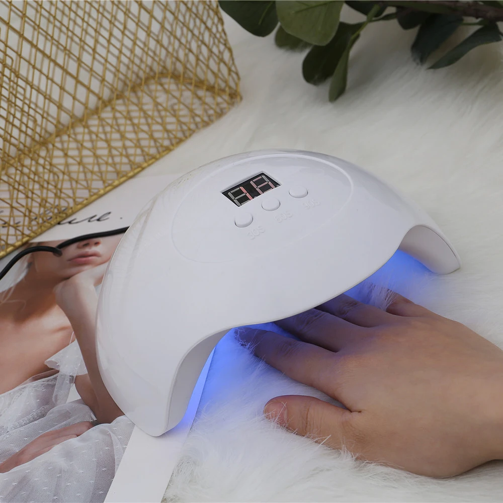 УФ светодиодный лампа для сушки гель лака ногтей 30 Вт 15 Светодиодный Дов 110 240