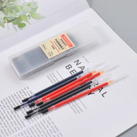 12pcs lot gel pen refill neutral ink economy and practical good quality black blue and red 0 5mm nib office school supplies