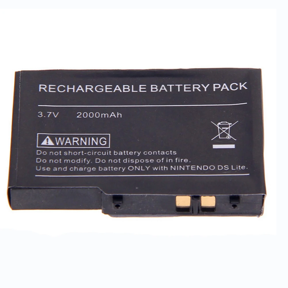 Запасная батарея 2000mAh Nintendo DS Lite NDSL + отвертка NDS | Электроника
