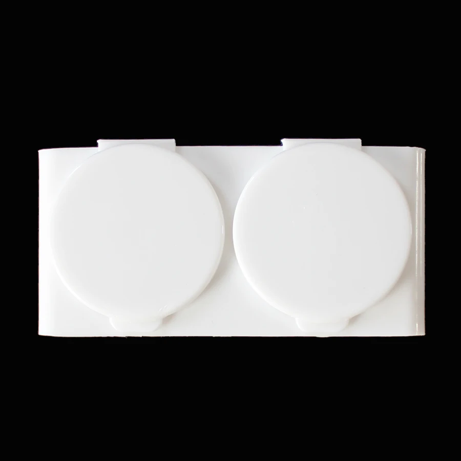 2 пространства с крышкой новая акриловая чашка для удаления ногтей инструмент