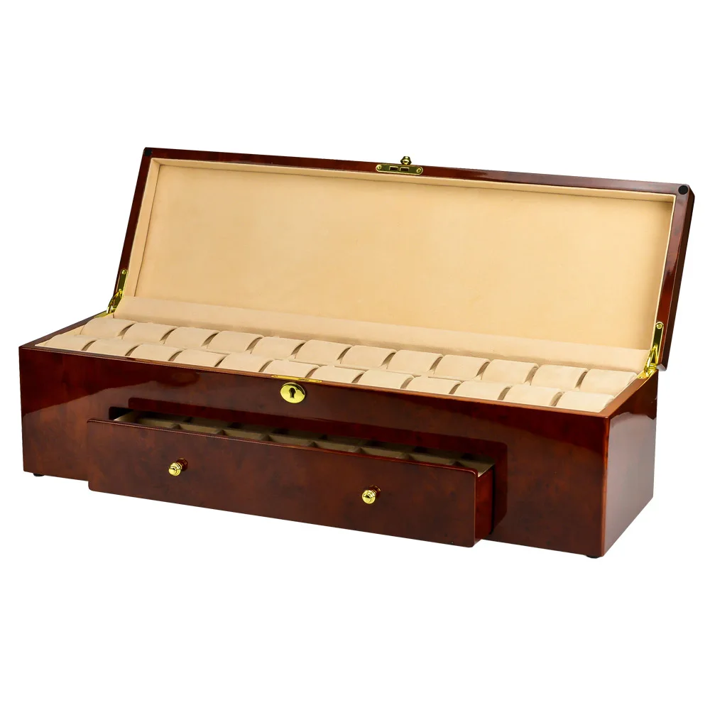 Деревянные часы box на 40 часов коробка для хранения роскошные деревянные