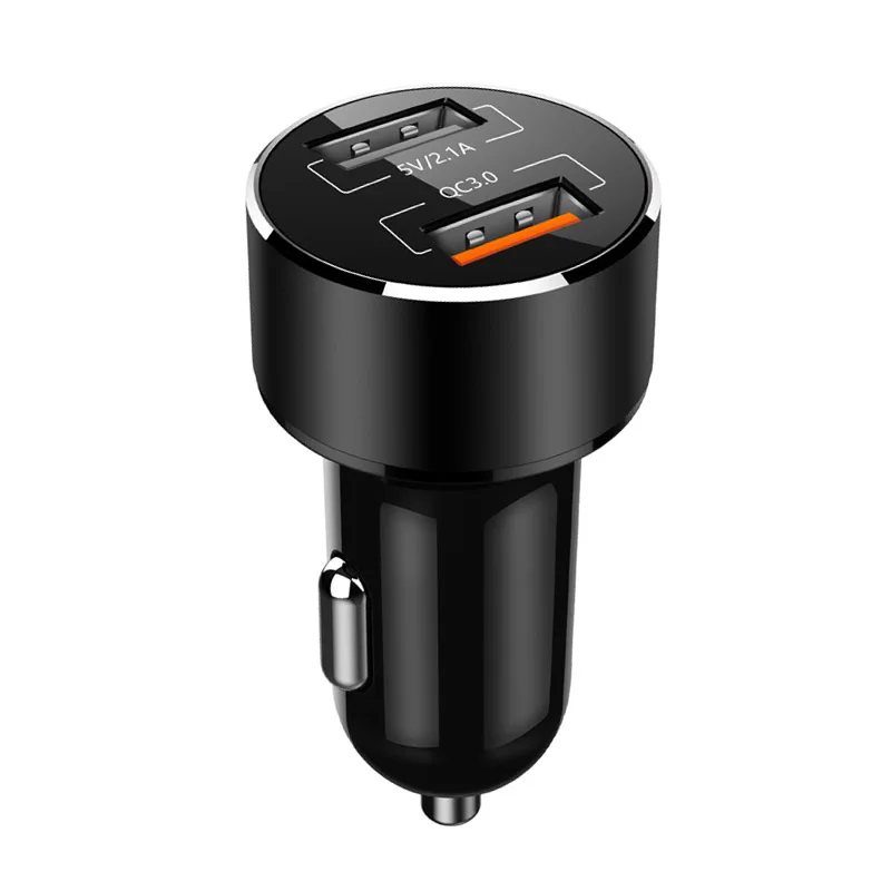 JaJaBor 24 Вт 5В 3.1A Переходник USB для зарядки в машине Быстрая зарядка QC3.0 зарядное