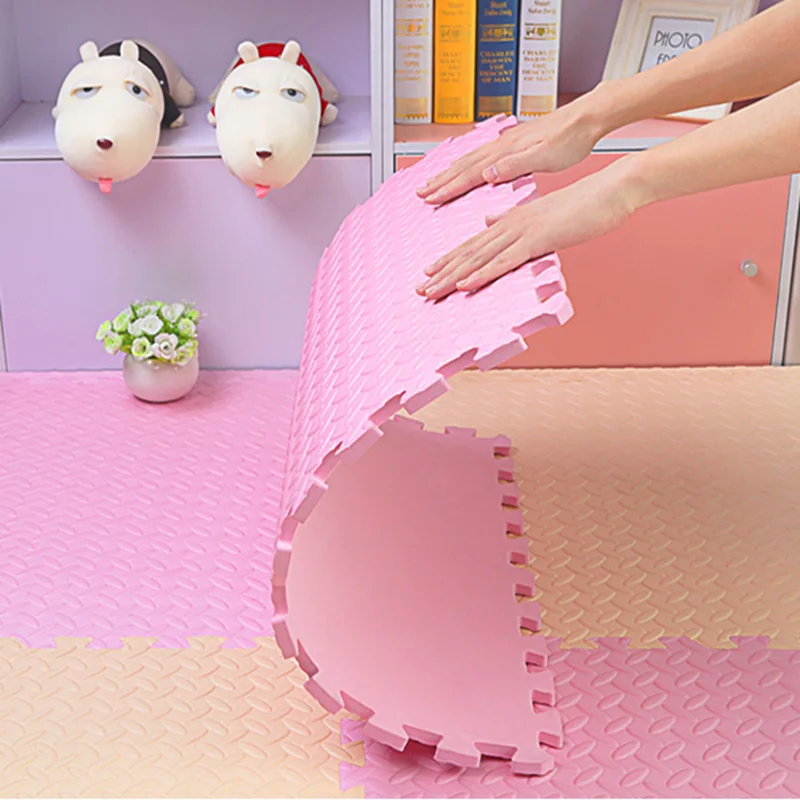 Пазл JCC из пены ЭВА с рисунком листьев детский игровой коврик/детские коврики