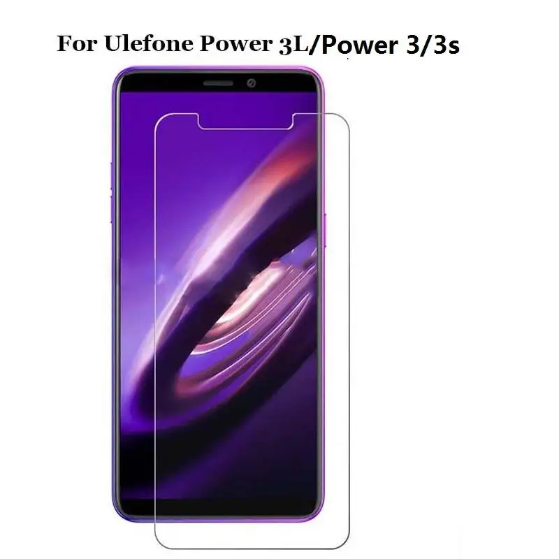 Защитное стекло для экрана Ulefone Power 3 s закаленное л | Мобильные телефоны и