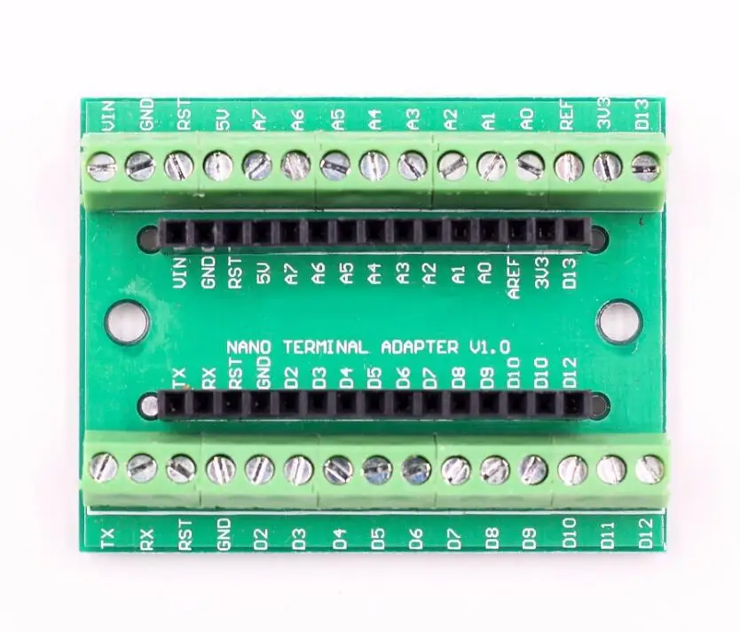 Плата расширения для контроллера NANO V3.0 простая Расширительная пластина Arduino AVR