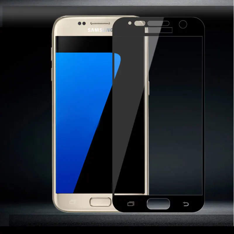 Передняя пленка из закаленного стекла для Samsung S7 G930F 5 1 ''Защитная экрана Galaxy
