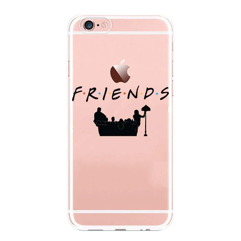 Друзья ТВ show логотип забавный Центральная кофейня парк мягкий чехол для телефона