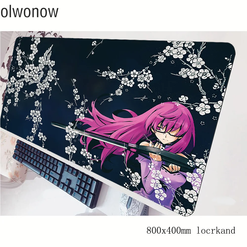Коврик для мыши akame ga kill геймер 80x40 см игровой коврик ноутбук notbook Настольный