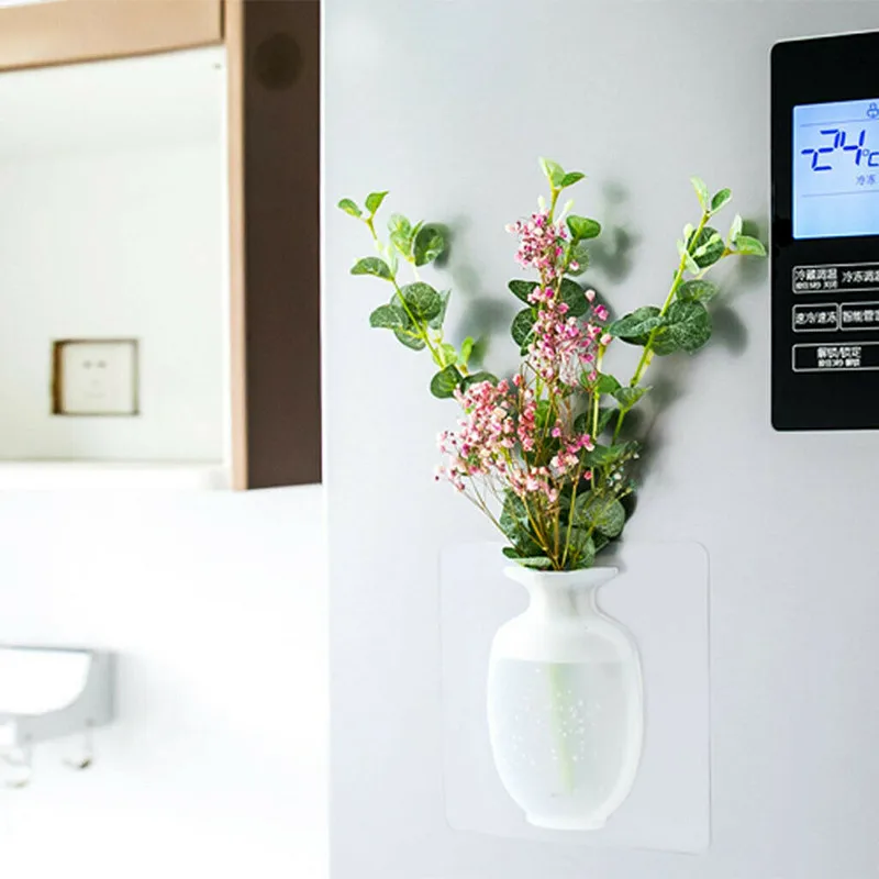 DIY настенное крепление для вазы самоклеящееся легко устанавливается офисное