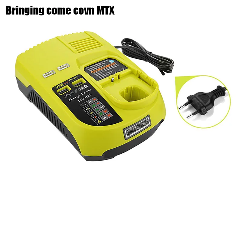 

Free shipping for Ryobi P117 Replacement Charger for 12-18V NI-CD NI-MH Li-ion Rechargeable Battery for Power Tools Battery P108