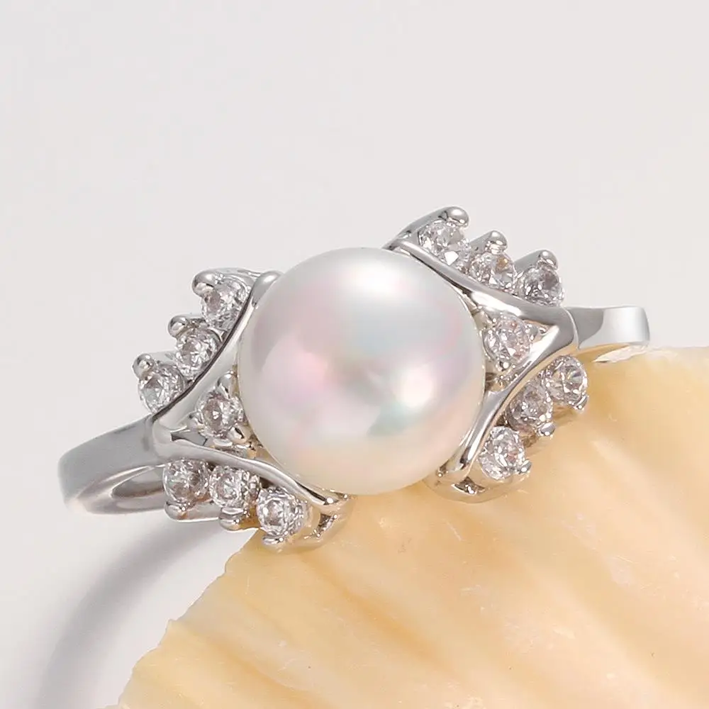 Парео имитация жемчуга moda подарки ofertas calientes con Envio Gratis sieraden mom anillo Dahu Rico кольцо |