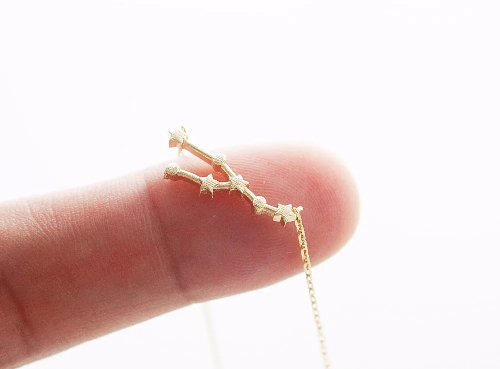 

Jinleansu Taurus Constellation Necklace Zodiac Sign Birth Pendant Necklaces For Women Girl Birthday Gift Jewelry Collette