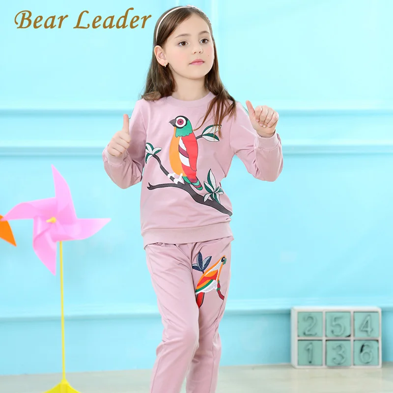 Bear leader/комплекты одежды для девочек Новинка 2019 года модная детская одежда