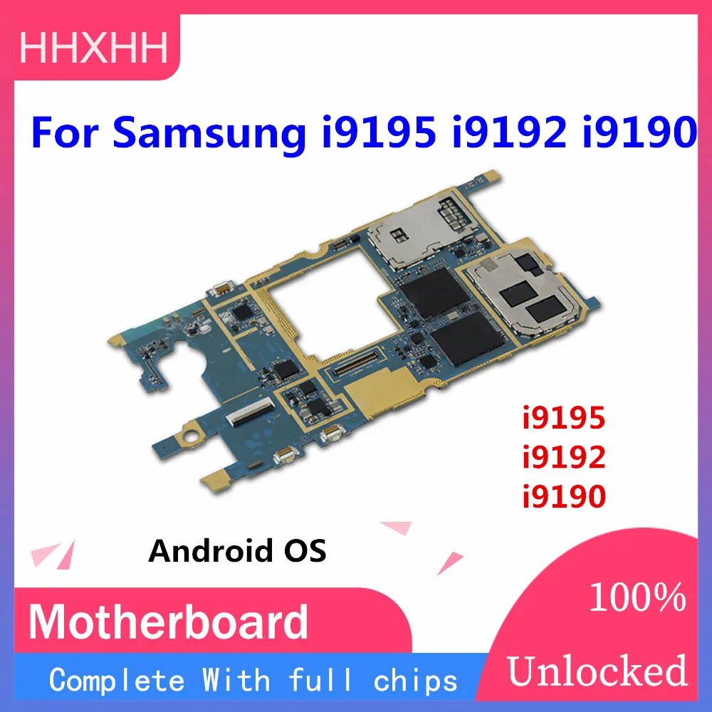 S4 mini i9195 I9190 I9192 материнская плата разблокирована для samsung Galaxy i9190 логическая