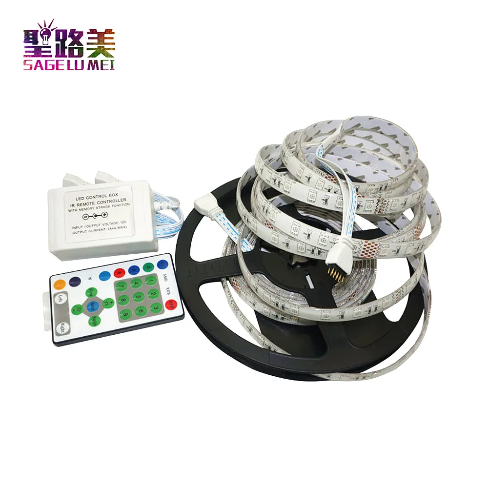 Светодиодная лента SMD5050 для лошадей гибкая Водонепроницаемая led полоска с