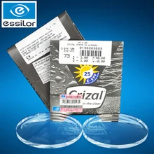 Essilor crizal прозрачные линзы Близорукие астигматизм 1,56 1,61 1,67 1,74 близорукие очки линзы по рецепту на заказ, 1 пара