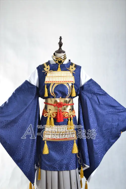 Меч танец Touken Ranbu Mikazuki Munechika Косплей Костюм Броня Полный набор индивидуальный заказ