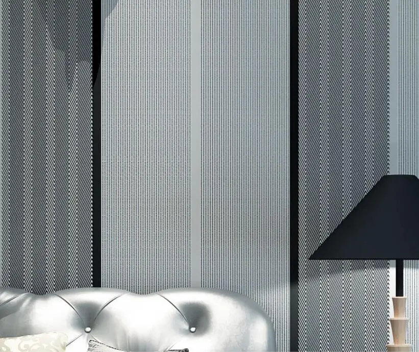 Beibehang papel parede 3D современные минималистичные обои полосатые обои для гостиной простые обои в полоску потолочные обои